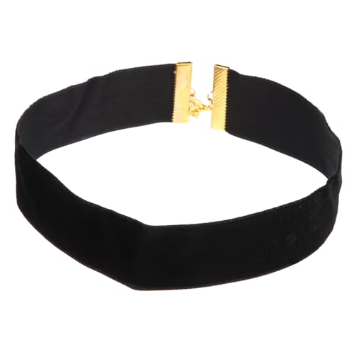 Homoyoyo Schwarze Choker Halskette Damen Verstellbare Halskette für Halloween Partys Cosplay Valentinstag Eleganter Schmuck für Leicht Angenehm von Homoyoyo