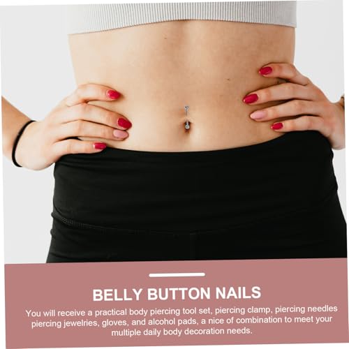 Homoyoyo Septum Piercing Teilig Hautfreundlich Rostfrei Nasenring Ohr Tragus Schmuck Damen Herren Salon Schmuck von Homoyoyo