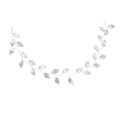 Homoyoyo Silber Hochzeit Stirnband Design Haar Kette Kopfbedeckung Party Braut Mädchen Frauen Stirnbänder Für Hochzeit Und Andere Anlässe von Homoyoyo