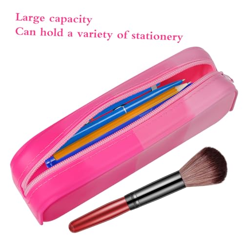 Homoyoyo Silikon Federmäppchen Pencil Case Leicht Flexibel Große Kapazität Multifunktional für Schule Büro Makeup Kosmetik Aufbewahrungstasche Homoyoyo Silikon Federmäppchen Pencil Case Leicht Flexibel Große Kapazität Multifunktional für Schule Büro Makeup Kosmetik Aufbewahrungstasche von Homoyoyo