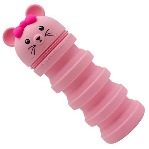 Homoyoyo Silikon Stifttasche Mäppchen Mausform Flexibler Bleistifthalter Tragbar Für Schule Und Geschenkidee Hochwertiges Silikonmaterial Leicht Und Langlebig Homoyoyo Silikon Stifttasche Mäppchen Mausform Flexibler Bleistifthalter Tragbar Für Schule Und Geschenkidee Hochwertiges Silikonmaterial Leicht Und Langlebig von Homoyoyo