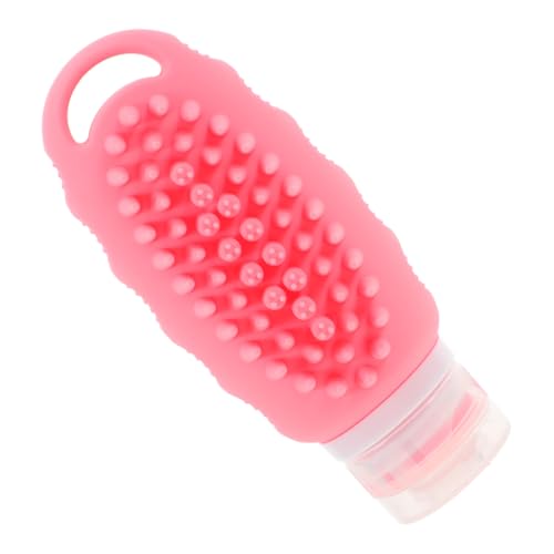 Homoyoyo Silikonflasche Wiederverwendbar Für Reisetoilettenartikel Kleine Shampooflasche Tragbar Reiseflasche Mit Düsensystem Geeignet Für Duschgel Haaröl Und Andere Kosmetikprodukte von Homoyoyo