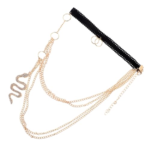 Homoyoyo Snake Thigh Chain Verstellbare Beinschmuck für Damen Accessoires für Bars Partys Trendige Schlange Design Kette für Besondere Anlässe Homoyoyo Snake Thigh Chain Verstellbare Beinschmuck für Damen Accessoires für Bars Partys Trendige Schlange Design Kette für Besondere Anlässe von Homoyoyo