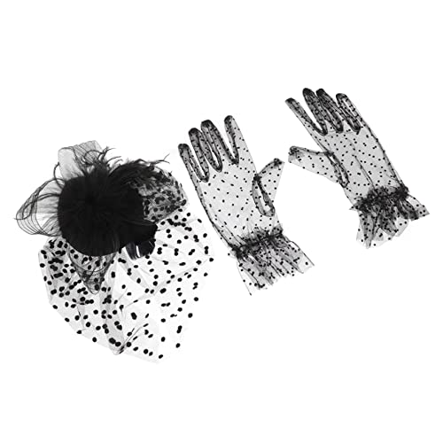 Homoyoyo Stilvolles Aus Hut Und Handschuhen Für Damen Elegante Kopfbedeckung Und Handschuhe Für Besondere Anlässe Tanzpartys Und Festliche Ereignisse Homoyoyo Stilvolles Aus Hut Und Handschuhen Für Damen Elegante Kopfbedeckung Und Handschuhe Für Besondere Anlässe Tanzpartys Und Festliche Ereignisse von Homoyoyo