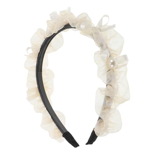 Homoyoyo Stoff mit Diamantengelegenen Haarband Braut Stirnband verzierte Stirnbänder für Damen Kristall Stirnband Silvester -Party -Stirnbänder breites Perlenstirnband Plastik Beige Homoyoyo Stoff mit Diamantengelegenen Haarband Braut Stirnband verzierte Stirnbänder für Damen Kristall Stirnband Silvester -Party -Stirnbänder breites Perlenstirnband Plastik Beige von Homoyoyo