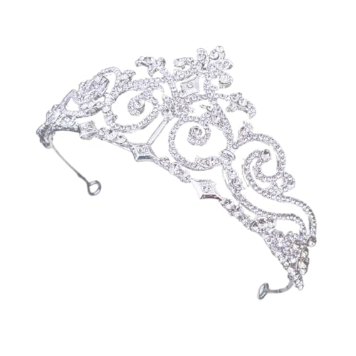 Homoyoyo Strass Tiara für Damen Brautkrone mit Funkelnden Kristallen Haarschmuck für Hochzeit Party Festliche Anlässe Modisches Diadem für Besondere von Homoyoyo