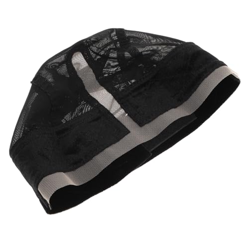 Homoyoyo Stretchbare U Förmige Perückenkappe aus Weichem Mesh Atmungsaktiv Rutschfest Volle Kopfabdeckung Geeignet für Männer und Frauen S Haarnetz für Perücken und Wig Cap von Homoyoyo