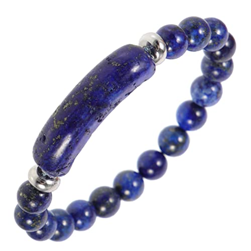 Homoyoyo Stylisches Perlenarmband Natürlichem Exquisites Armband Für Damen Herren Für Partys Konzerte Besondere Anlässe Dekorativer Handgelenkschmuck von Homoyoyo