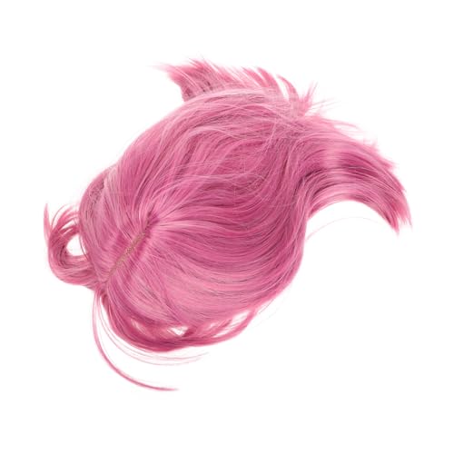 Homoyoyo Synthetische Kurze Perücke mit Süßen Fransen Gerade Bobstil Modisch Weich für Damen Cosplay Alltagslook Party Halloween von Homoyoyo