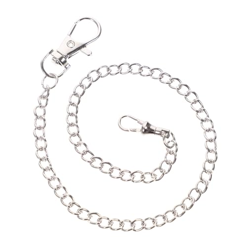 Homoyoyo Taschenuhr Kette Mit Karabiner Für Herren Retro Jeans Kette Langlebig Und Modisch Praktische Kleidungskette Für Taschenuhren Und Accessoires Als von Homoyoyo