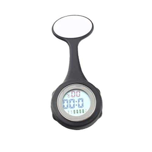 Homoyoyo Taschenuhr betrachten Damen Krankenschwester Uhr Krankenschwesterzubehör elektrische Uhr hängende Uhr Black von Homoyoyo