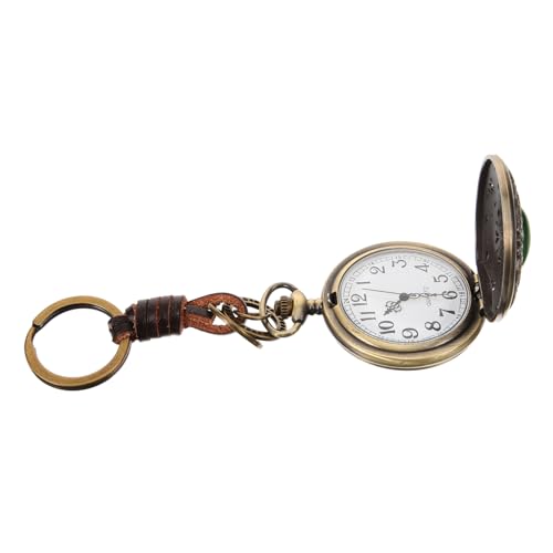 Homoyoyo Vintage Taschenuhr Schlüsselanhänger Antike Taschenuhr Digitale Uhr Robustes Material Für Männer Und Frauen Für Jeden Anlass von Homoyoyo