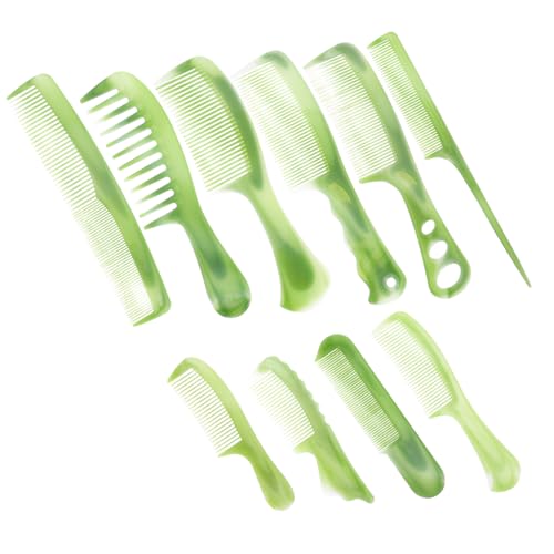 Homoyoyo Teiliges Haarkamm Robustem Kunststoff Langlebige Haarbürsten für Damen Sanftes Entwirren und Styling Geeignet für Salon und Zuhause Hautschonend und Vielseitig Einsetzbar von Homoyoyo