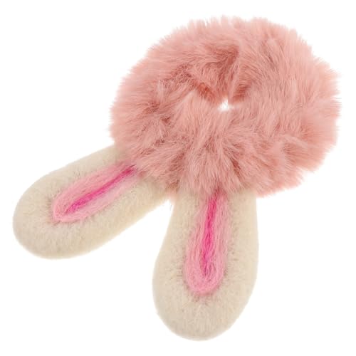 Homoyoyo Haargummi für Ohren Plüschig Elastisch Süßes Design für Frauen Haarband für Weihnachten und Partys Haarring für von Homoyoyo