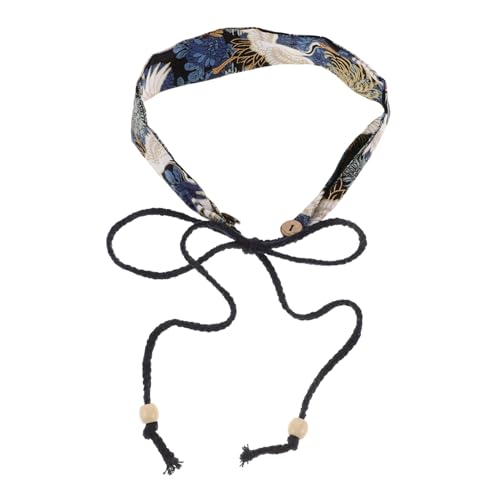 Homoyoyo Traditionelles Chinesisches Hanfu Stirnband Verstellbar mit Langem Band Zartes Haarschmuck Accessoire für Vintage Cosplay Sport und Festliche Anlässe Einzigartige Muster von Homoyoyo