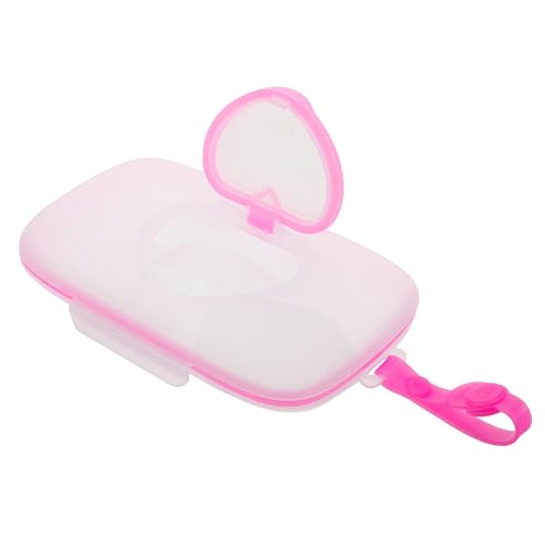 Homoyoyo Tragbarer Feuchttücher Spender Feuchttücher Box Leicht und Kompakt Wiederbefüllbar Für Unterwegs für Wickeltasche und Auto von Homoyoyo