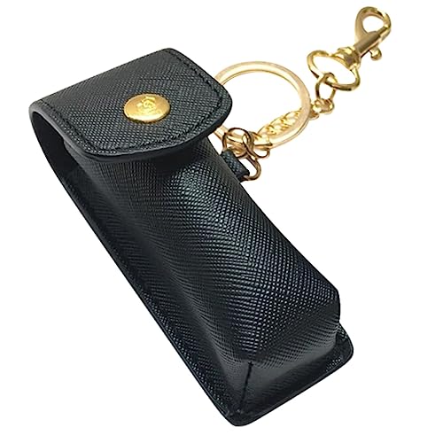 Homoyoyo Tragbarer Lippenstift Schlüsselanhänger Etui Schwarz Kompakt Leicht Robust für Damen und Reisen zu Weihnachten Geburtstag und Festivals Homoyoyo Tragbarer Lippenstift Schlüsselanhänger Etui Schwarz Kompakt Leicht Robust für Damen und Reisen zu Weihnachten Geburtstag und Festivals von Homoyoyo
