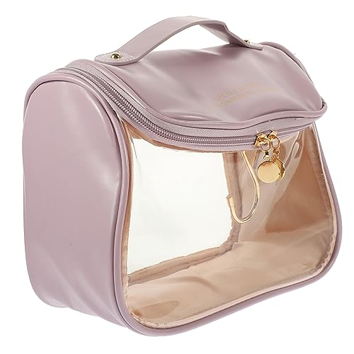 Homoyoyo Transparente Kosmetiktasche zum Aufhängen Große Kapazität Leichter Kulturbeutel für Reise Tragbare Make Up Organizer Tasche für Damen und Herren Multifunktionale Aufbewahrung für von Homoyoyo