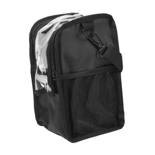 Homoyoyo Transparente Make-up-Tragetasche Kosmetik-Organizer Für Unterwegs Mit Großem Fassungsvermögen Praktische Aufbewahrungstasche Für Pinsel Und Utensilien von Homoyoyo