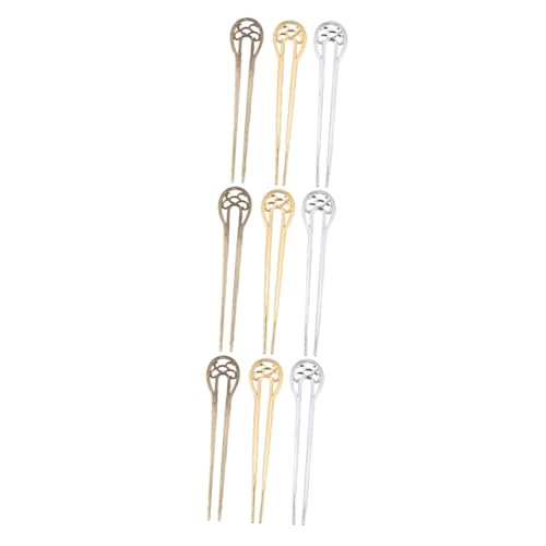Homoyoyo U-förmige Haargabel Aus Hochwertigem Holz – Retro Haarnadeln Für Frauen Und Mädchen - Perfekt Für Eleganten Kopfschmuck Und Stilvolle Frisuren 2er Set von Homoyoyo
