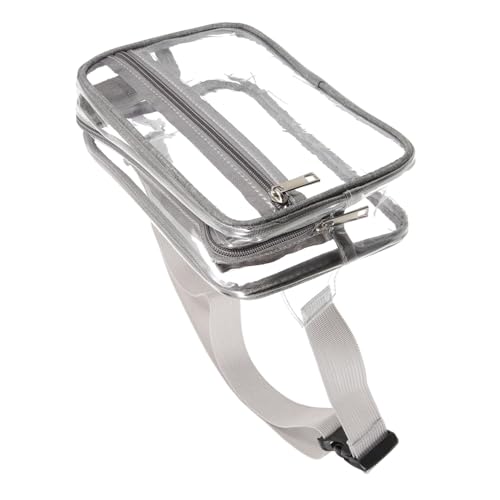 Homoyoyo Transparente Hüfttasche Für Herren Verstellbare Gürteltasche Aus Strapazierfähigem Material Sportliche Bauchtasche Für Reisen Und Aktivitäten Modische Hüfttasche Mit von Homoyoyo