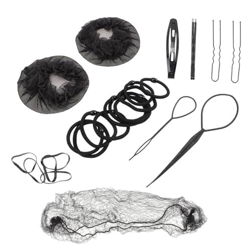 Homoyoyo Unsichtbare Elastische Haarnetze Teiliges Dutt Haarnetz für Mädchen und Frauen Wiederverwendbar Bequem Elastisch Langlebig Geeignet für Ballett Frisuren Styling Geschenkidee von Homoyoyo