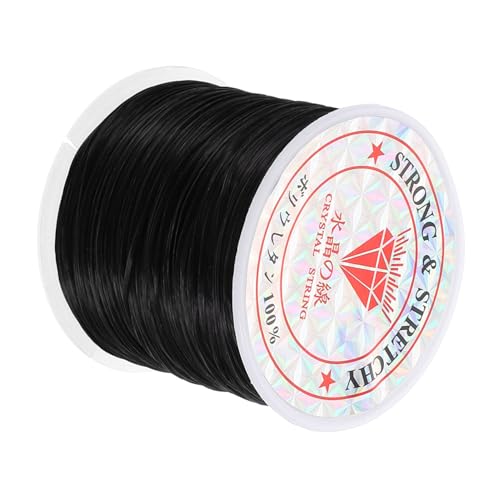 Homoyoyo Unsichtbare Elastische Schmuckfaden Haarverlängerung Schnur für Haarstyling Nahtlos Weich Verschleißfest Vielseitig für Perlen Armbänder DIY bastelbedarf von Homoyoyo