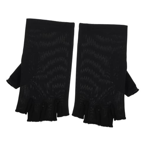 Homoyoyo Uv-handschuhe Für Nägel Und Uv-schutz Atmungsaktive Halbfinger-handschuhe Für Damen Rutschfeste Fahrhandschuhe Zum Radfahren Und Reisen Wiederverwendbar von Homoyoyo