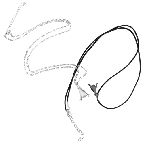 Homoyoyo Versprechen Partnerkette mit Einzigartigem Anhänger Robustes Metall Leicht und Langlebig Modisches für Symbol Geeignet für Damen und Herren Stilvolle Halskette von Homoyoyo