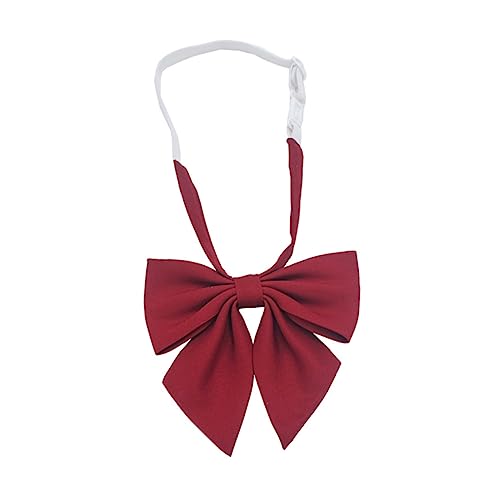 Homoyoyo 1stück Bow Tie Damen Verstellbare Vorgebundene Fliege Für Hochzeiten Partys Und Anlässe Dekoration Für Abschlussfeiern Und Besondere Events Rot Mit von Homoyoyo