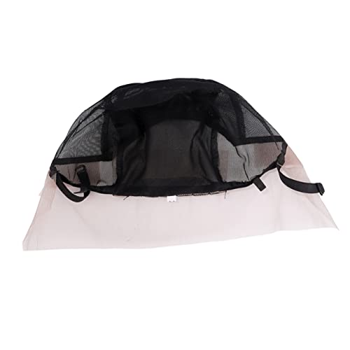 Homoyoyo Verstellbare Lace Wig Cap Haarnetz Elastisches Mesh für Perückenherstellung Damen Schwarz von Homoyoyo