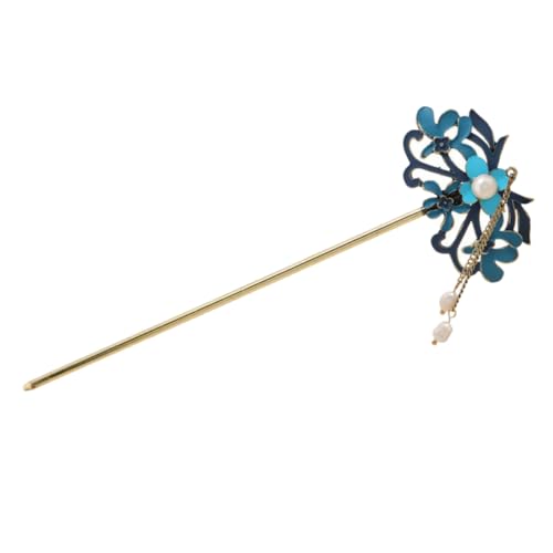Homoyoyo Vintage Haarnadel Damen Haarstäbchen mit Quaste Chinesischer Stil Haarschmuck Haarstab Haarknoten Zubehör für Stilvolle Frisuren und Alltagsschmuck von Homoyoyo