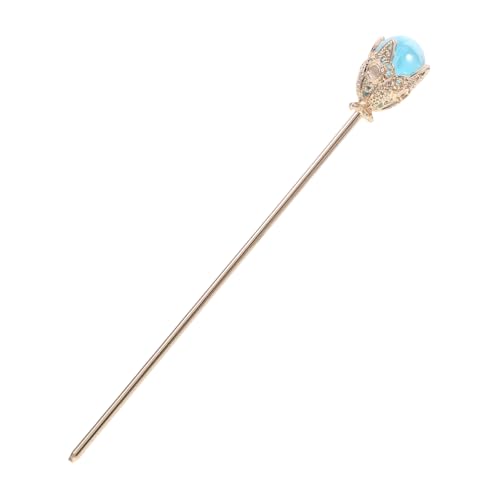 Homoyoyo Vintage Haarnadel aus Eleganter Haarstab für Damen für Haarknoten Robust und Rutschfest Perfektes Accessoire für Verschiedene Styles Blau von Homoyoyo