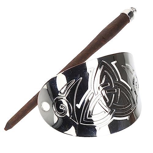 Homoyoyo Vintage Haarspange Damen Keltischer Knoten Haarnadel Haarschmuck Haargummi Halter für Dutt und Hochsteckfrisur Eleganter Retro Haarclip für Hochzeit Party und Alltag von Homoyoyo