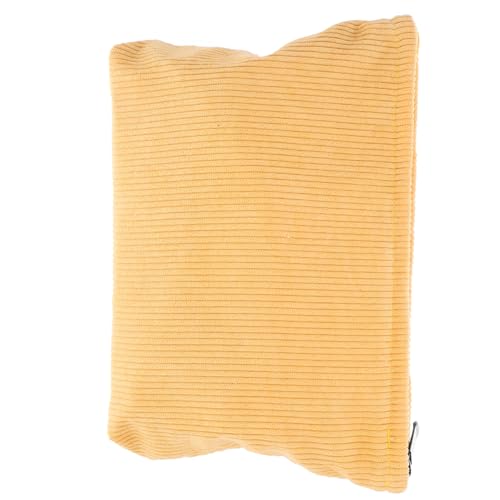 Homoyoyo Vintage Make Up Tasche Groß Volumen Kosmetiktasche Organizer Weich Reise Schminktasche Gelb Modisch Stilvoll für Damen von Homoyoyo