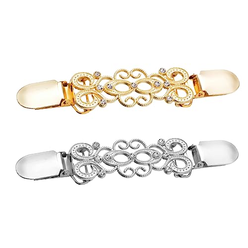 Homoyoyo 2stücke Vintage Kleidung Clips Elegante Broschen Für Pullover Cardigans Und Schals Für Besondere Anlässe Und Modische Accessoires Für Frauen Homoyoyo 2stücke Vintage Kleidung Clips Elegante Broschen Für Pullover Cardigans Und Schals Für Besondere Anlässe Und Modische Accessoires Für Frauen von Homoyoyo