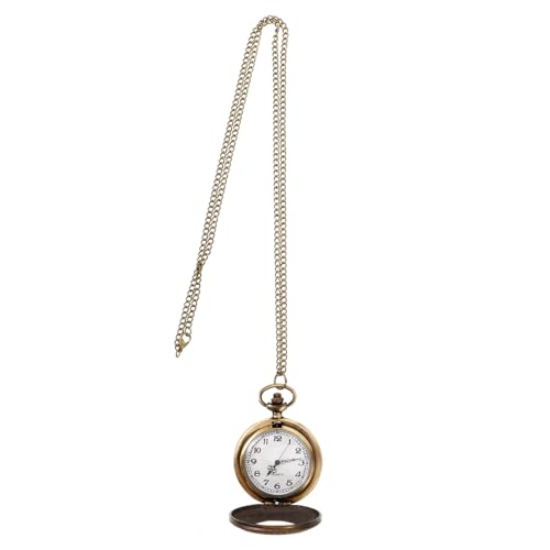 Homoyoyo Vintage-taschenuhr Mit Kette Antike Mechanische Uhr Für Herren Retro-taschenuhr Aus Robustem Material Kleine Dekorative Taschenuhr Für Täglichen Gebrauch von Homoyoyo