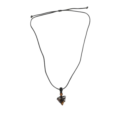 Homoyoyo Vintage Tigerauge Naturstein Anhänger Halskette Geflochtenes Seil Pyramid Design Schmuck Damen Accessoire Eleganter DIY Schmuck für Einzigartige Stilakzente Homoyoyo Vintage Tigerauge Naturstein Anhänger Halskette Geflochtenes Seil Pyramid Design Schmuck Damen Accessoire Eleganter DIY Schmuck für Einzigartige Stilakzente von Homoyoyo