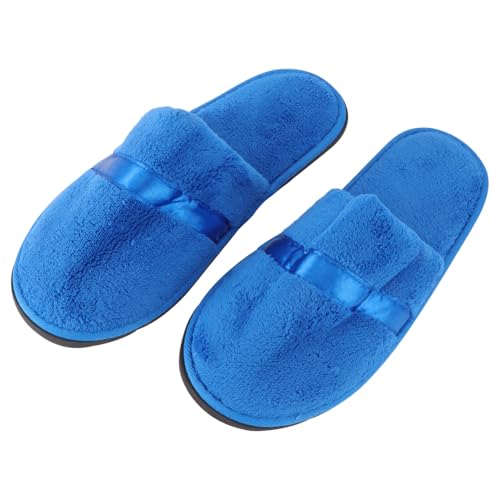 Homoyoyo Warme Rutschfeste Hausschuhe für Herren und Damen Dicke Indoor Slipper aus Atmungsaktivem Fleece für Hotel Beauty Salon Gäste und Wintergebrauch zu Hause von Homoyoyo