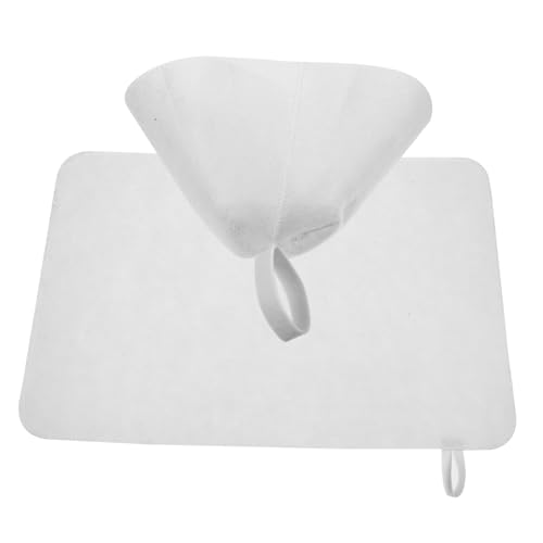 Homoyoyo Wasserabsorbierendes Saunahut aus Leichtem Filz Wiederverwendbar Atmungsaktiv Komfortabel Passend für Damen und Herren mit Praktischem Aufhänge Ring für Sauna und Dampfbad von Homoyoyo