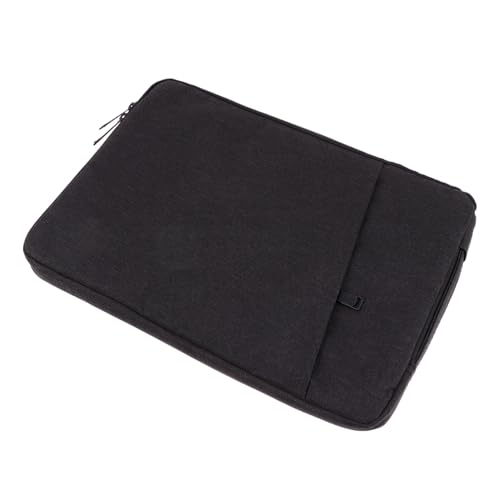 Homoyoyo Wasserdichte Laptop Sleeve Schutzhülle mit Plüschfutter Stoßfest Tragbare Laptoptasche Handtasche mit Doppelreißverschluss und Zubehörfach für Damen und Herren von Homoyoyo