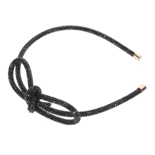 Homoyoyo Wasserdichter Leichter Haarschmuck mit Strass Schleife Braut Haarband für Frauen und Mädchen Komfortables Langlebiges Accessoire für Hochzeit Party und Festival von Homoyoyo