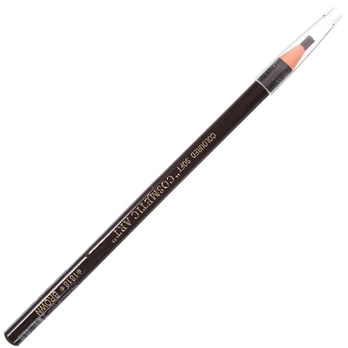 Homoyoyo Wasserfester Augenbrauenstift Dunkelbrauner Augenbrauenstift Langanhaltend Wasserfest Geeignet für Alle Augenbrauenformen Tragbarer Stift für Frauen Mädchen von Homoyoyo