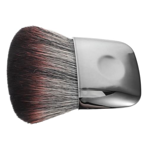 Homoyoyo Weiche Haar Flachkopf Blush Foundation Bürste Tragbares Lose Pulver Kosmetikwerkzeug für Damen für Unterwegs von Homoyoyo