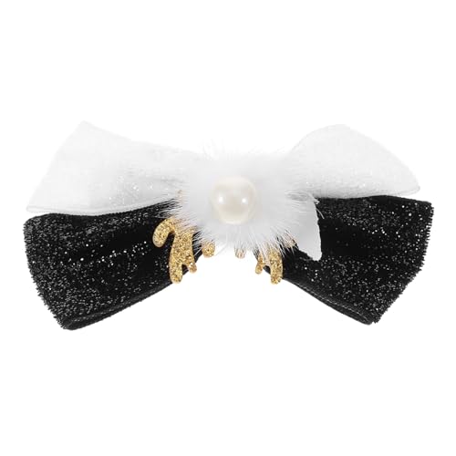 Homoyoyo Stilvolle Haarklammer Mit Schleife Weihnachts-haarschmuck Haarspange Für Frauen Weihnachts-haardekor Stilvolles Accessoire Für Feiertage Langlebig Und Angenehm Zu Tragen von Homoyoyo