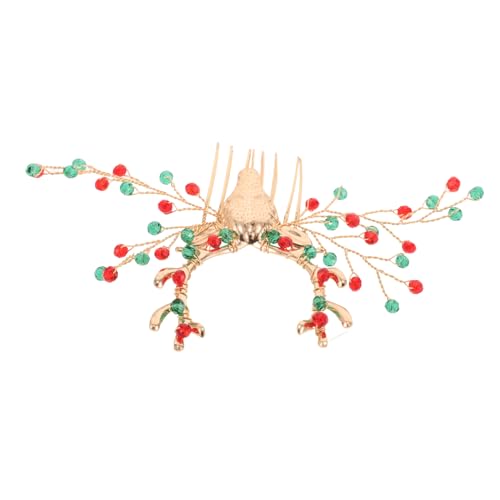 Homoyoyo Weihnachts Haarspange mit Rentiergeweih Haarschmuck für Frauen für Festliche Anlässe Party Deko Einfach Anzuwenden für Haartypen von Homoyoyo
