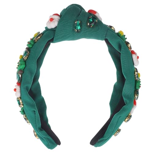 Homoyoyo Weihnachts Stirnband Breit Geknotet mit Strass Weihnachtsbaum Santa Anhänger Modisches Haarband Damen Partyfest Festlich Dekorativ Komfortabel Homoyoyo Weihnachts Stirnband Breit Geknotet mit Strass Weihnachtsbaum Santa Anhänger Modisches Haarband Damen Partyfest Festlich Dekorativ Komfortabel von Homoyoyo