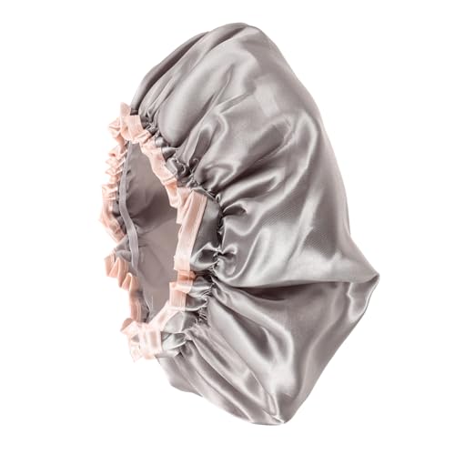 Homoyoyo Duschhaube Für Damen Badehut Saunahut Wiederverwendbar Mit Gummiband Für Langes Und Kurzes Haar Duschutensilien von Homoyoyo