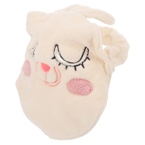 Homoyoyo Wiederverwendbare Handtuch gesichtsmaske mit Süßem Design und Fixierband Feuchtigkeitsspendend für Komfortable Hautpflege und Entspannende Warm kalt anwendung für Tägliche von Homoyoyo