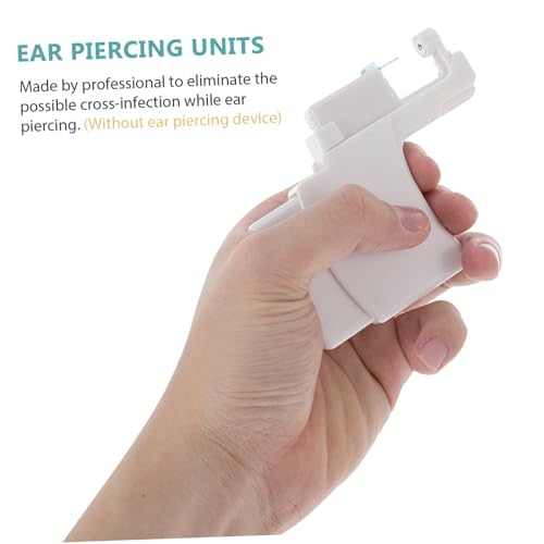 Homoyoyo Wiederverwendbare Ohrlochstechpistole Selbst Piercing Tragbar Schmerzfrei Ohrlochstechen Werkzeug für Damen Herren Zuhause und Salon von Homoyoyo